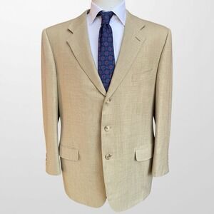 Ermenegildo Zenga Blazer Jacket Men 46 US 56 EU‎ 15 MilMil 15 Wool Suit